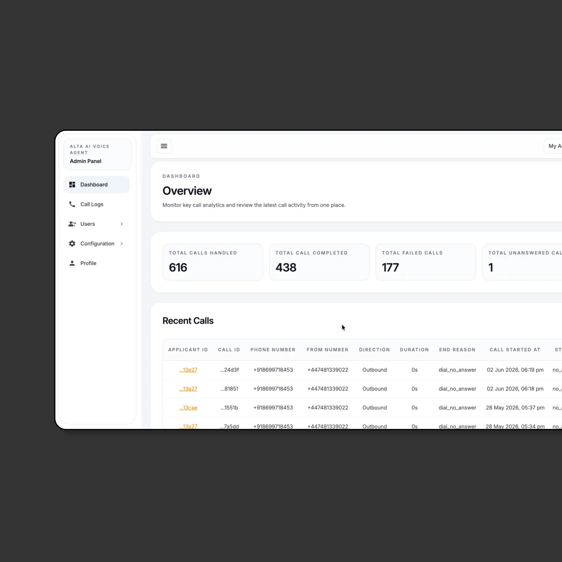 End-to-end AI voice agent build with compliance, low latency, and post-launch support